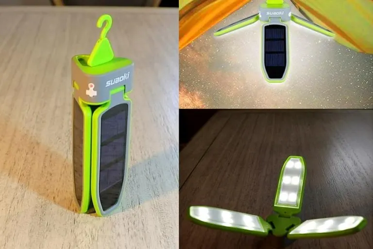 Collapsible Clover Solar Lantern
