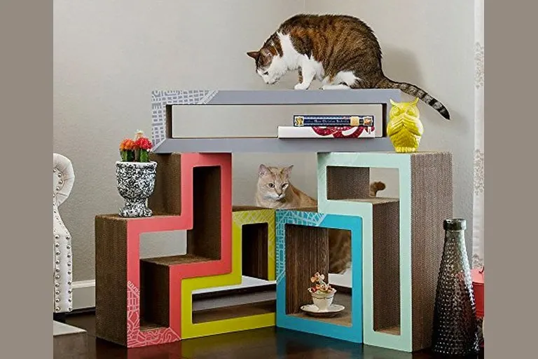 Katris Tetrimino Modular Cat Furniture Blocks