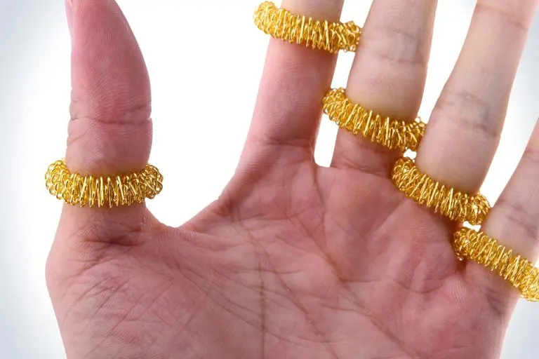 Spiky Acupressure Finger Massage Rings