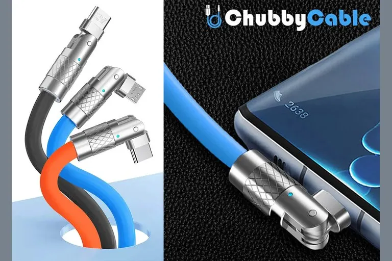 Chubby Cyber Charge 180-Degree Rotating Cable