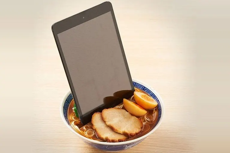 Bowl of Ramen Phone and Tablet Dock