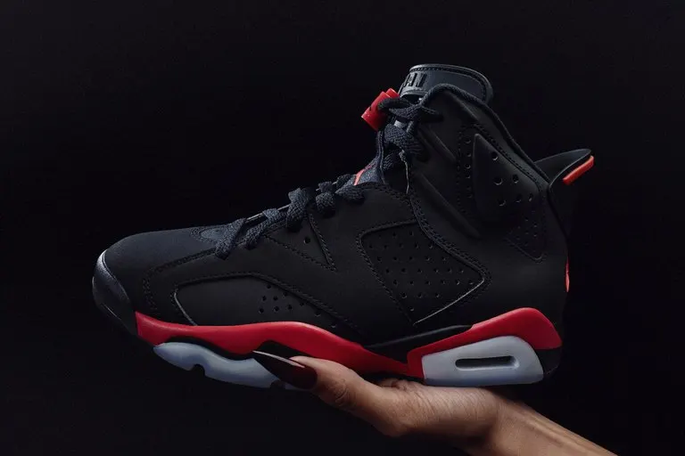 Nike Air Jordan 6 Infrared Salesman Sneaker