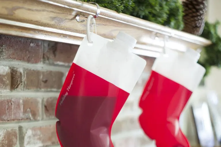 Santa Stocking Flask