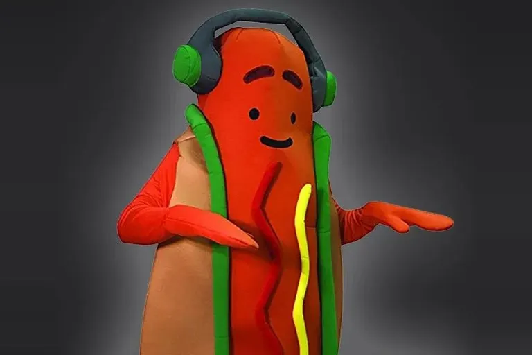 Snapchat Dancing Hot Dog Costume