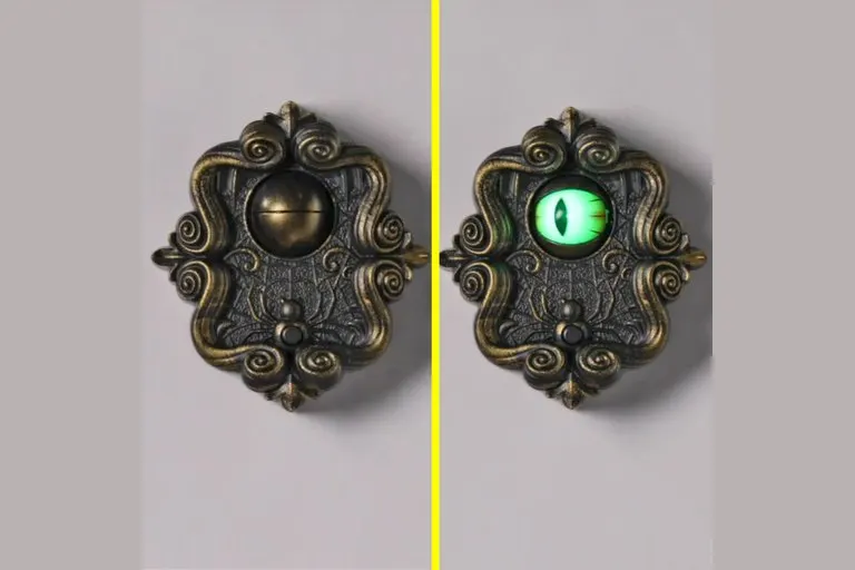 Animated Monster Eyeball Doorbell