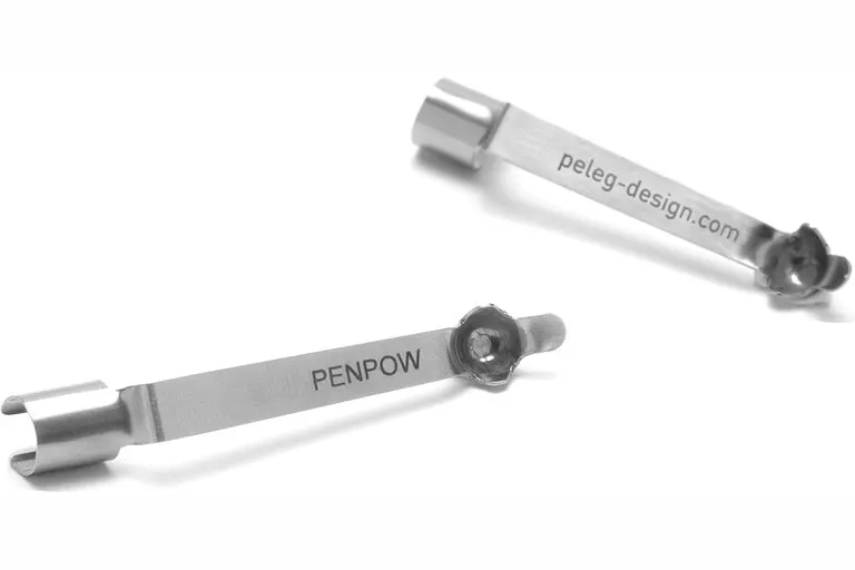 Miniature Metal Pencil Slingshot