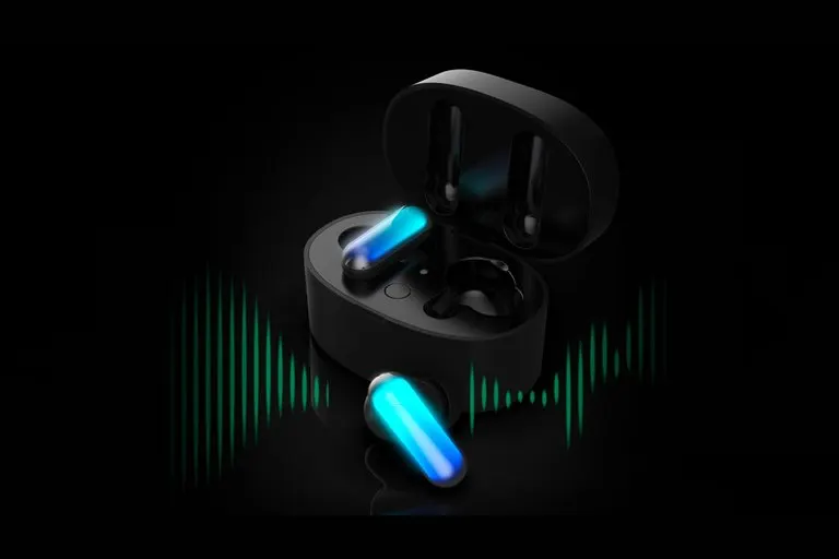 HHOGene GPods App-Controlled Light-Up Earbuds