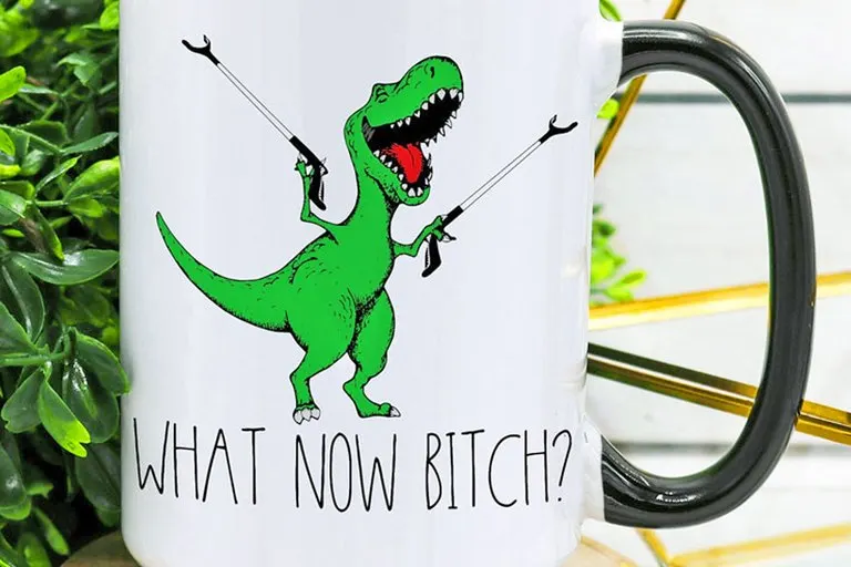 T-Rex Arm Extender Coffee Mug
