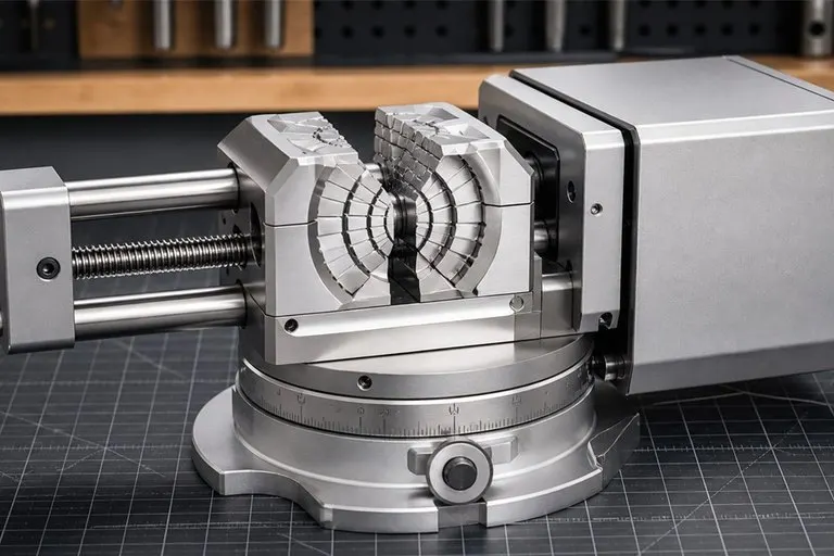 NexLock Electric Multi-Axis Precision Vise