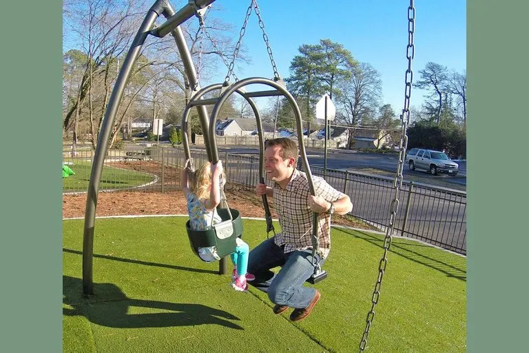 Expression Face-to-Face Playground Swing