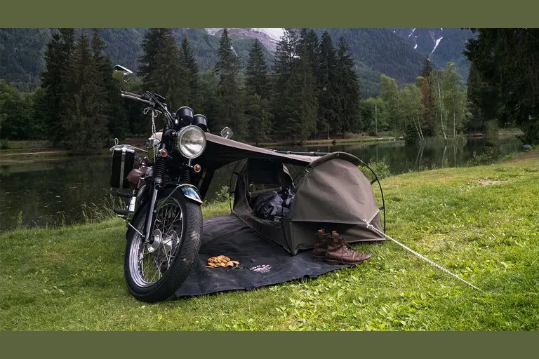 Goose Motorcycle Tent and Camping System