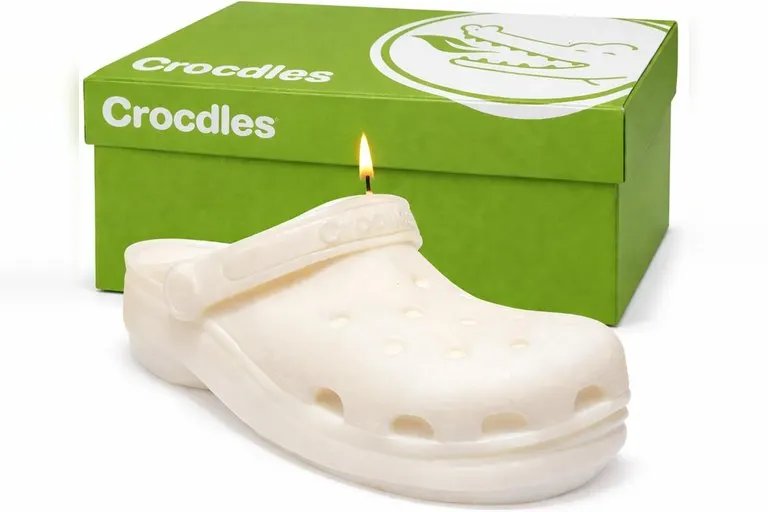 Croc Shoe Candles