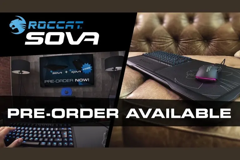 Roccat Sova Couch Gaming Keyboard