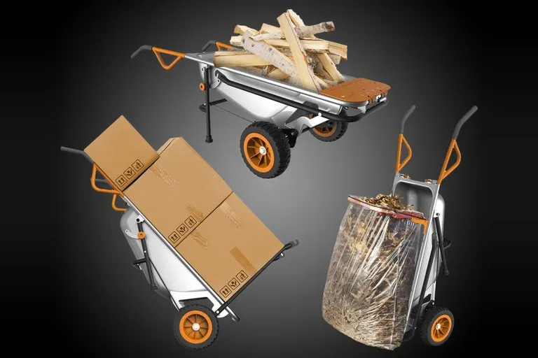 WORX 8-in-1 Multifunction Wheelbarrow and Dolly