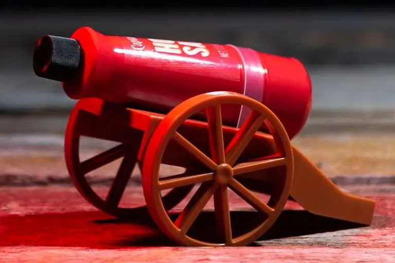 Captain Morgan Hot Sauce Cannon