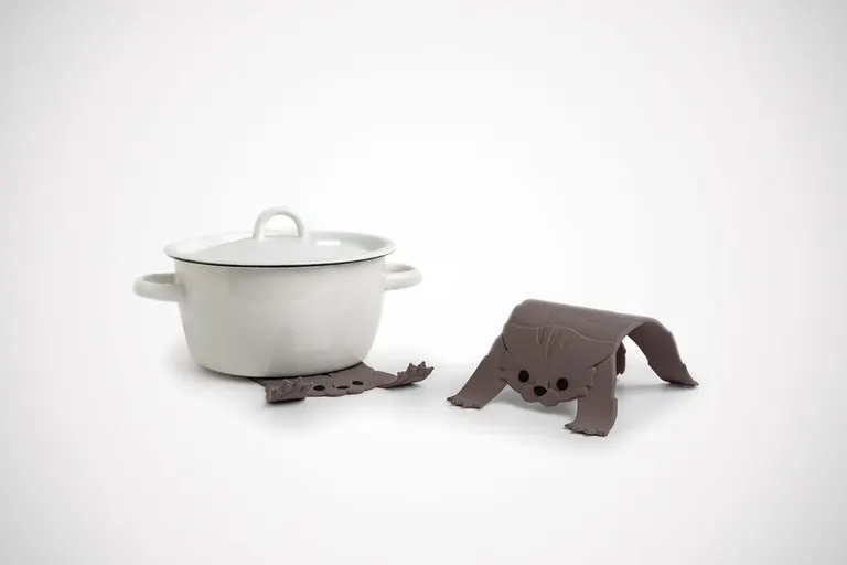 Scaredy Cat Silicone Hot Pot Trivet