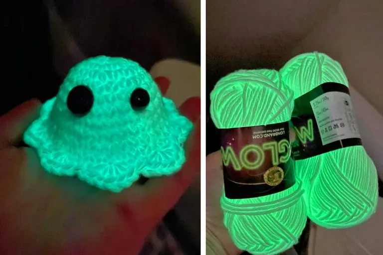 Glow-in-the-Dark Craft Yarn