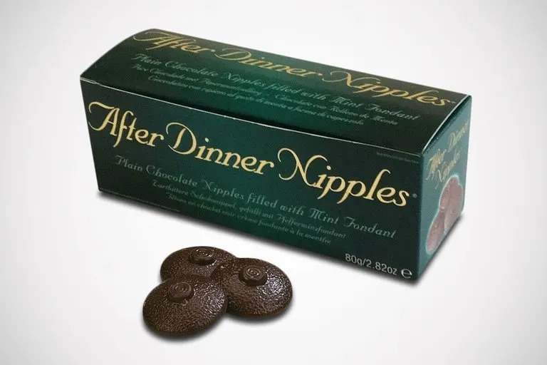 After Dinner Nipples Mint Chocolate Candies