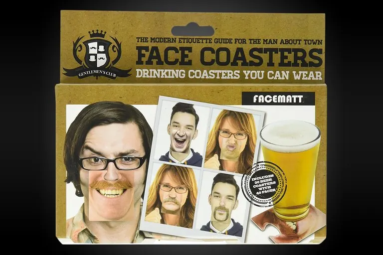 Face Mask Drink Coasters
