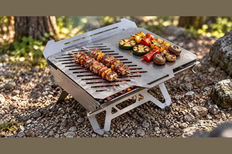 GrilTi EVER Modular Titanium Camp Grill