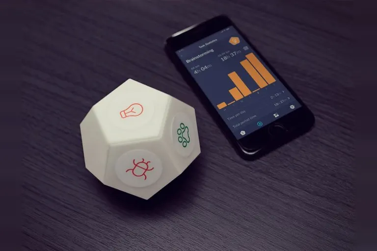 TimeFlip2 Interactive Time Tracker