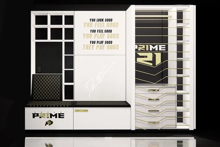 Coach Prime's Custom Office Locker