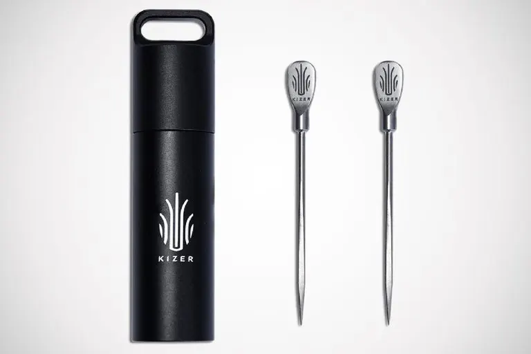 Kizer Titanium Toothpick Set