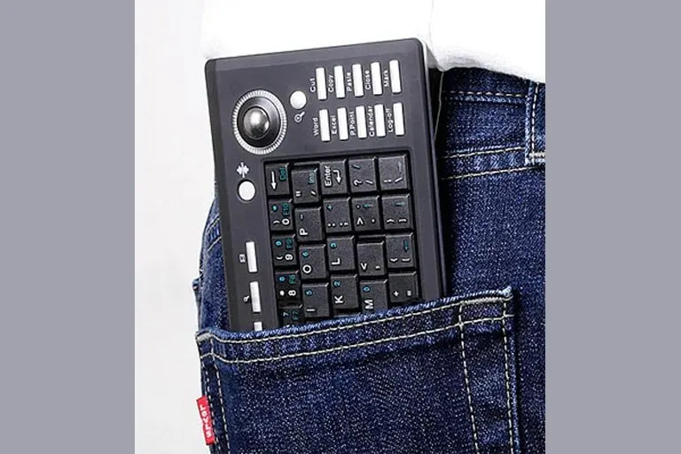 Tiny Trackball Keyboard