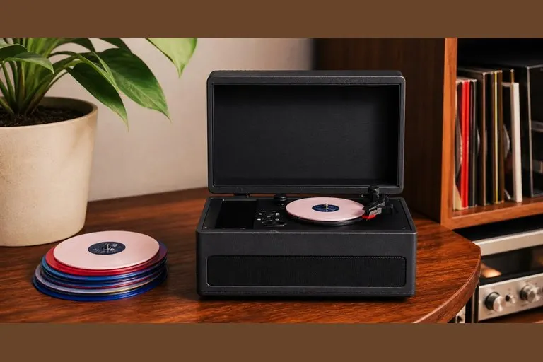 Tiny Vinyl Player