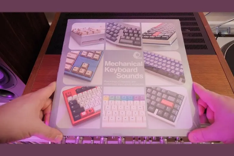 Mechanical Keyboard Sounds Vinyl Album