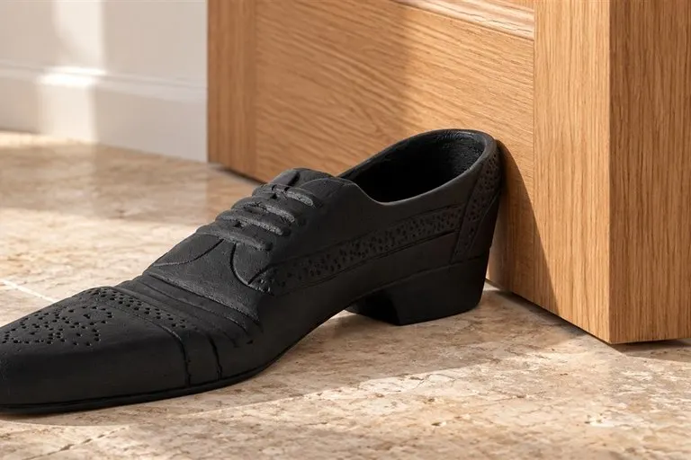Tom Dixon Cast Iron Shoe Doorstop