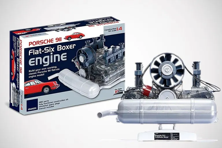 Porsche 911 Working Flat-Six Engine Model
