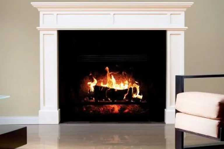 HD Faux Fireplace Wall Decal