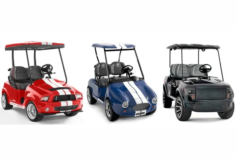 Caddyshack Ford-Themed Golf Carts