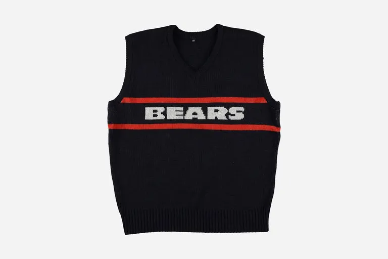 Mike Ditka Game-Worn Super Bowl XX Sweater Vest