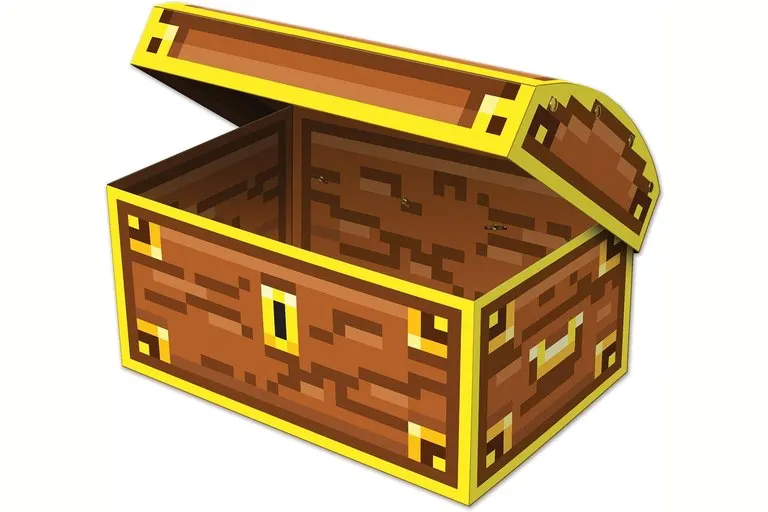 8-Bit Pixel Art Treasure Chest