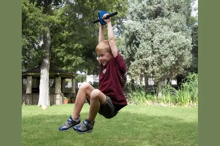 Slackers Backyard Zip Line