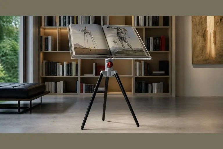Marc Newson Acrylic Tripod Bookstand
