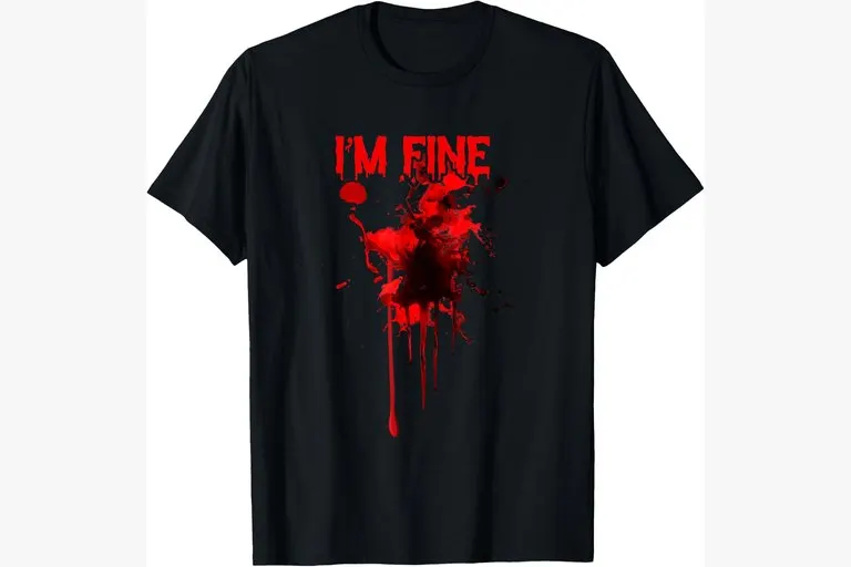 Bloody Wound 'I'm Fine' T-Shirt