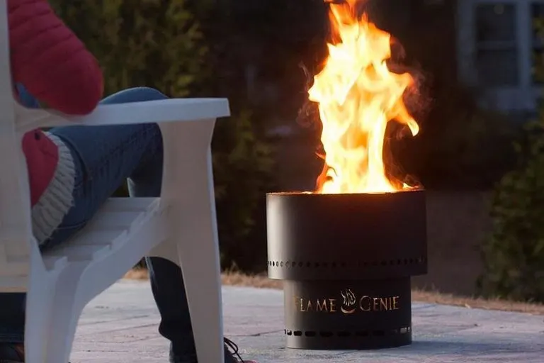 Flame Genie Wood Pellet Fire Pit