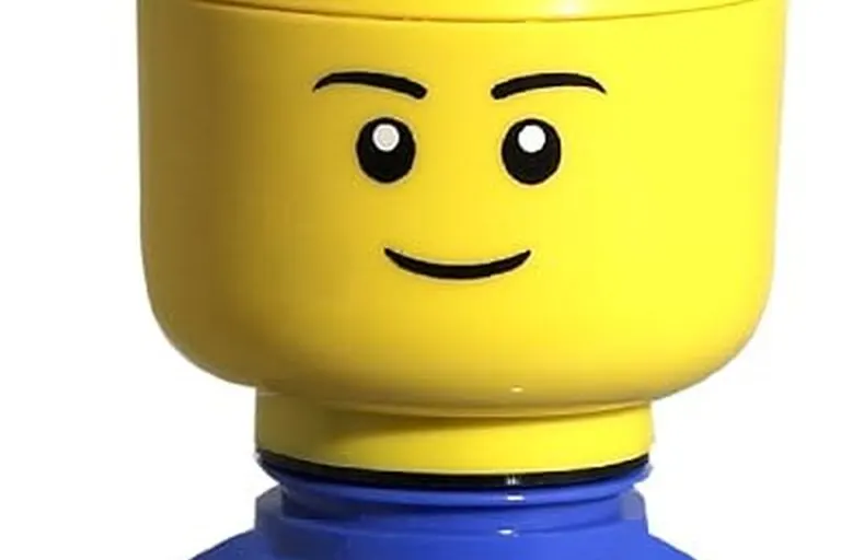 LEGO Minifigure Head Water Bottle
