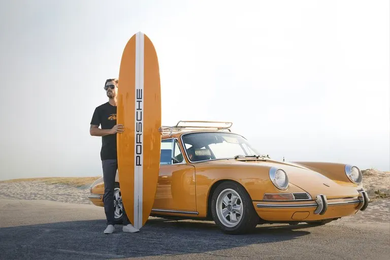 Porsche x Almond Surfboards Collection