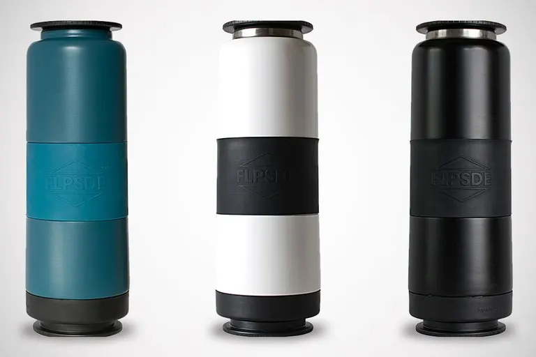 FLPSDE Dual-Chamber Water Bottle