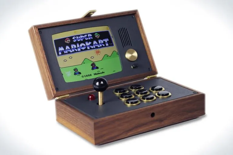 R-Kaid-R Handmade Wooden Portable Arcade Console