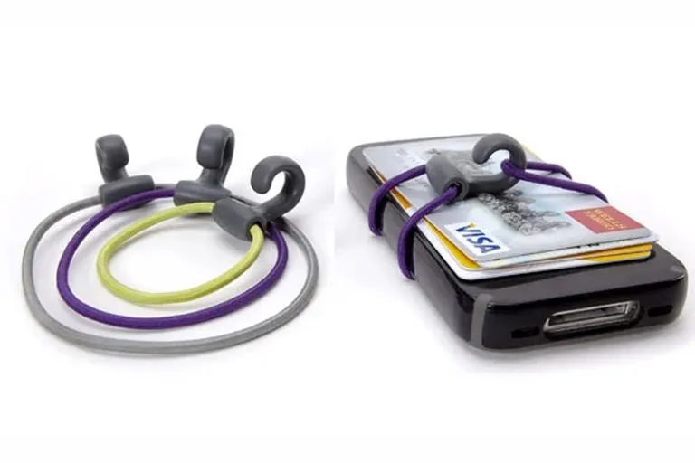 Quirky Rubber Bands with Built-In Hooks