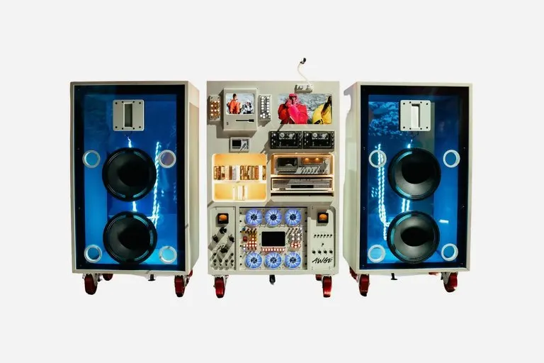 HOMMEMADE CBNT V.1 Mobile Recording Cabinet