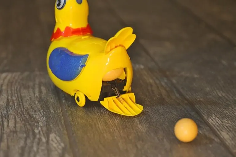 Dancing Robotic Chicken That Lays Eggs