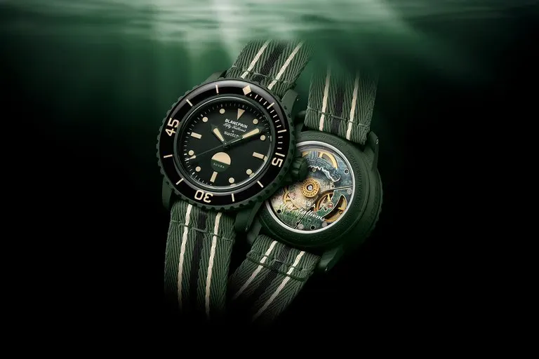 Blancpain x Swatch Scuba Fifty Fathoms Green Abyss