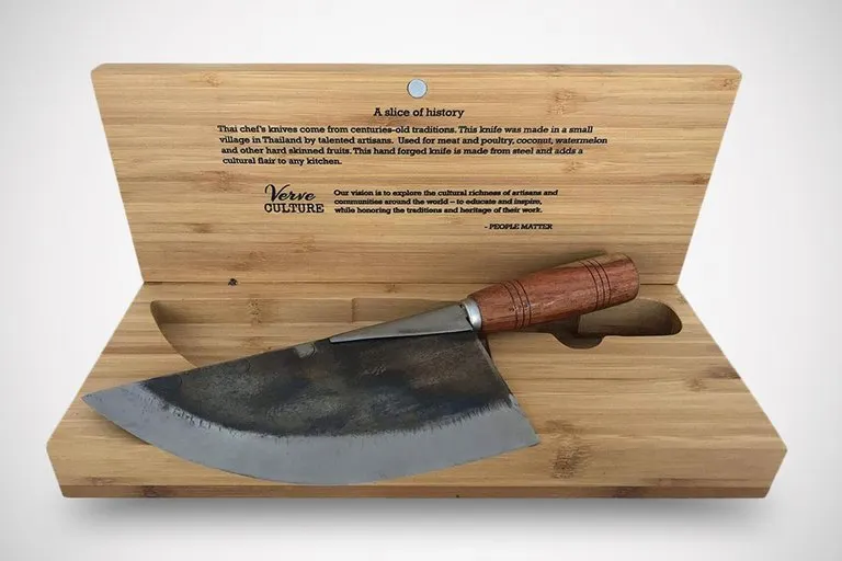 Forged Steel Thai Moon Knife