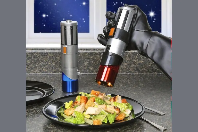 Star Wars Lightsaber Electric Salt and Pepper Grinders